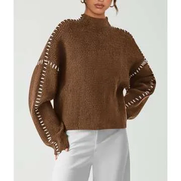 PRETTYGARDEN Women's Chunky Knit Sweater for Stylish Winter