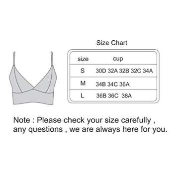 Women's Silk Satin Triangle Wire Free Bra, Sexy Bralette Top, Breathable Non-Underwire Bra (Small, Black)