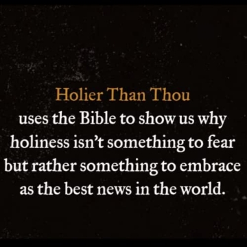 Holier Than Thou - Discover Trust Through God’s Holiness