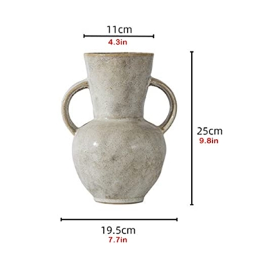 MASME Elegant Ceramic Vase for Home & Wedding Decor