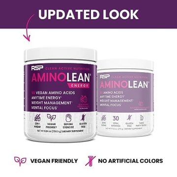 AminoLean Pre Workout Powder for Energy and Focus