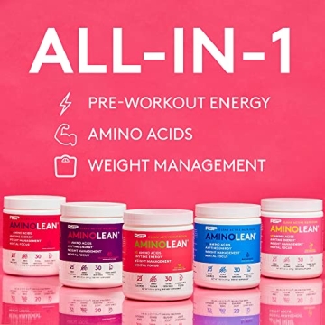 AminoLean Pre Workout Powder for Energy and Focus