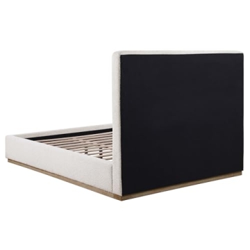 Coaster Knox Boucle Upholstered Queen Bed Frame