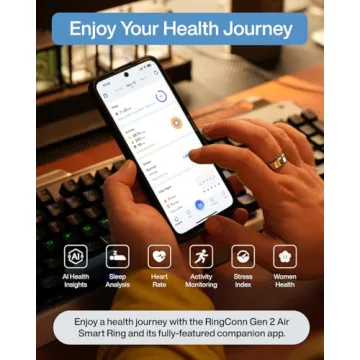 RingConn Gen 2 Air Smart Ring: 10 Day Battery Life