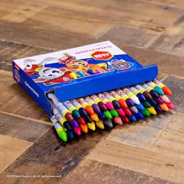 PAW Patrol 48 Count Coloring Crayons – Fun for Kids!