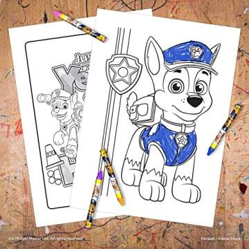 PAW Patrol 48 Count Coloring Crayons – Fun for Kids!