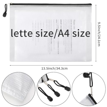 EOOUT 24pcs Mesh Pouch Set for Organizational Solutions