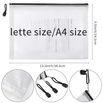 EOOUT 24pcs Mesh Pouch Set for Organizational Solutions
