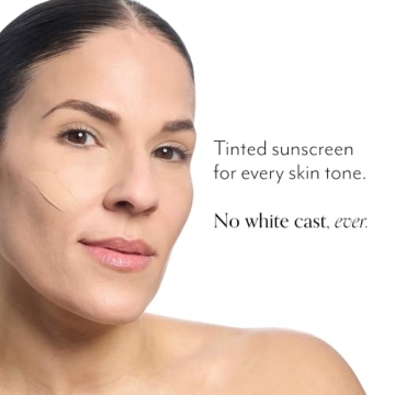 Bliss Block Star SPF 30 Invisible Daily Tinted Sunscreen with Zinc Oxide, Sunscreen & Makeup Primer - 100% Mineral Broad Spectrum Sunscreen with Titanium Dioxide and Antioxidant Blend,- 1.4 fl oz.