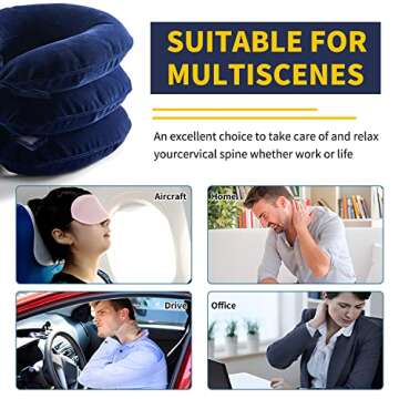 Adjustable Cervical Traction Device for Neck Pain Relief