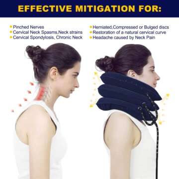 Adjustable Cervical Traction Device for Neck Pain Relief