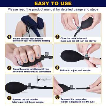 Adjustable Cervical Traction Device for Neck Pain Relief