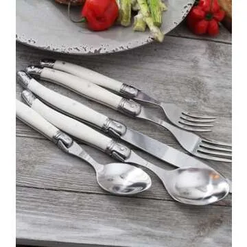 Laguiole Flatware Set - Elegant 20 Piece Dining Set
