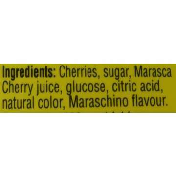Luxardo Maraschino Cherries 400G Jar - Gourmet Cocktail