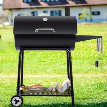 GLOWYE Luminous BBQ Thermometer Gauge for Smokers and Grills