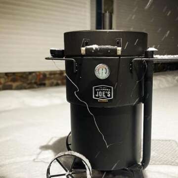 GLOWYE Luminous BBQ Thermometer Gauge for Smokers and Grills