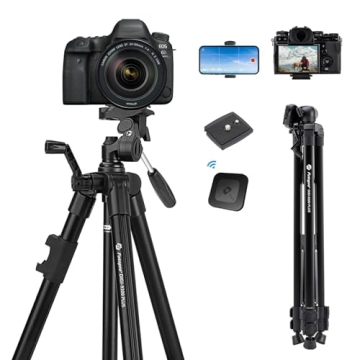 Fotopro 72 Inch Camera Tripod with Wireless Remote