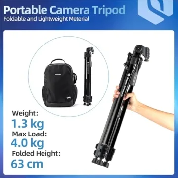 Fotopro 72 Inch Camera Tripod with Wireless Remote