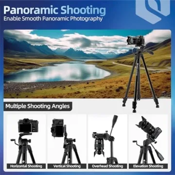Fotopro 72 Inch Camera Tripod with Wireless Remote