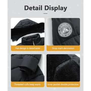 MOERDENG Women's Insulated Winter Down Coat for Stylish Warmth