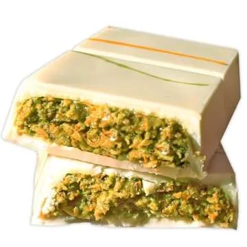 Ceres Gourmet Dubai Chocolate Bar Pistachio 3.5 Oz with White Chocolate Knafeh, Perfectly Portioned ...