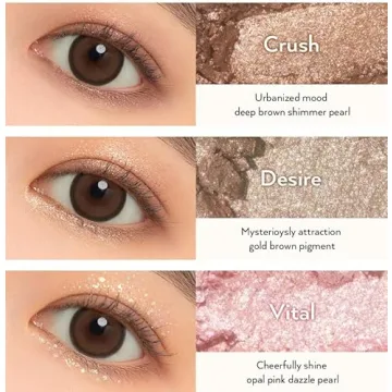 UNLEASHIA Glitterpedia Eye Shadow Palette for Sparking Beauty
