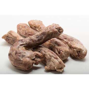 Fresh Is Best - Freeze Dried Healthy Raw Meat Treats for Dogs & Cats - Duck Necks