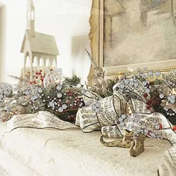 Shop 13FT Battery-Operated Pearl String Lights for Festive Decor