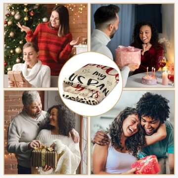 WRAPIX Funny Gifts for Wife - Cozy Fleece Blanket