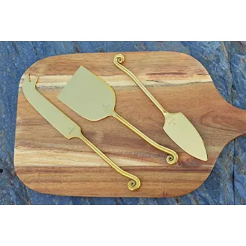 Buy LINZOM Cheese Knife Set - Hand Forged, Stainless Steel, 3pcs