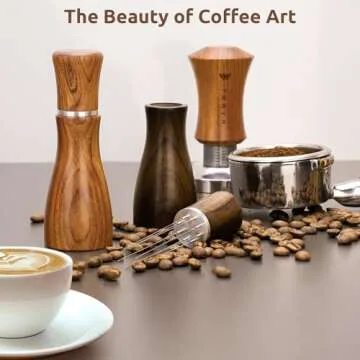 WDT Espresso Stirrer Tool with Replaceable Needles and Stand