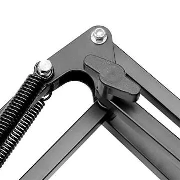 Neewer® NB-39 Adjustable 43.3"/110cm Studio Recording Microphone Suspension Boom Scissor Arm Stand with Microphone Clip & Table Mounting Clamp