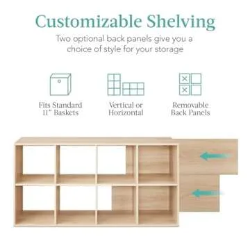 Best Choice 8-Cube Storage Organizer for Home