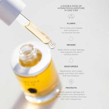 Furtuna Transformation Set - Travel-Sized Face & Eye Care Essentials with Dual-Use Face and Eye Serum, Micellar Essence Water, and Biphase Moisturizing Oil for Glowing, Hydrated Skin