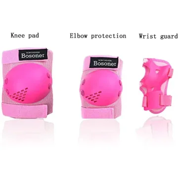 BOSONER Kids Protective Gear Set for Roller Skating