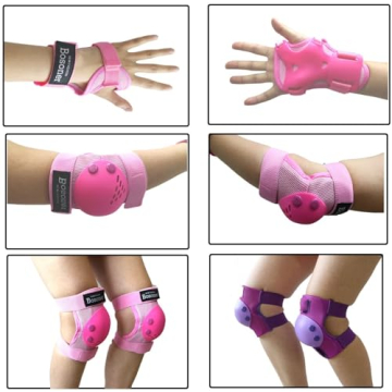BOSONER Kids Protective Gear Set for Roller Skating