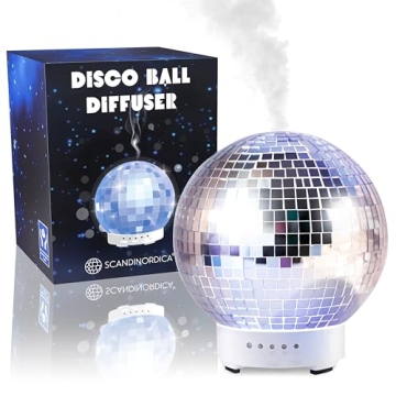 SCANDINORDICA Disco Ball Diffuser for Essential Oils & Ambiance