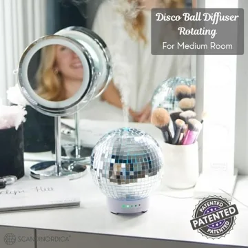 SCANDINORDICA Disco Ball Diffuser for Essential Oils & Ambiance