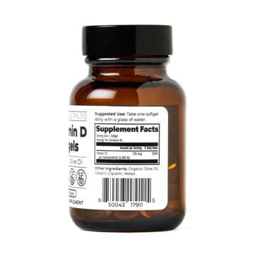 Santa Cruz Paleo Vitamin D Supplement for Immune Support