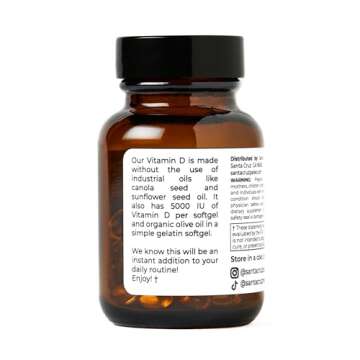 Santa Cruz Paleo Vitamin D Supplement for Immune Support