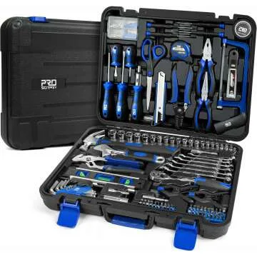 Prostormer 259-Piece Tool Set for Home and Auto Repairs