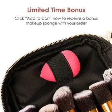 Habe Makeup Brush Organizer for Travel and Daily Use