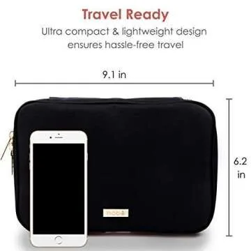 Habe Makeup Brush Organizer for Travel and Daily Use