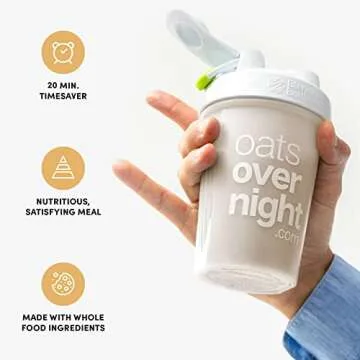 Oats Overnight Chocolate Chip Cookie Dough Breakfast Shake