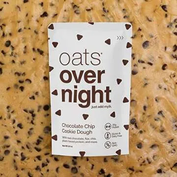 Oats Overnight Chocolate Chip Cookie Dough Breakfast Shake