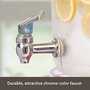 Buddeez 2-Gallon Unbreakable Beverage Dispenser Set