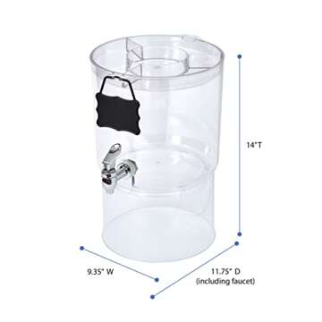 Buddeez 2-Gallon Unbreakable Beverage Dispenser Set