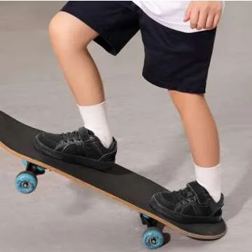 DREAM PAIRS Kid Sneakers Girls Boys School Loafers Shoes LilLegends TimberTot,Size 10 Toddler,All/Black,151014-K