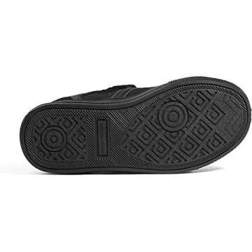 DREAM PAIRS Kid Sneakers Girls Boys School Loafers Shoes LilLegends TimberTot,Size 10 Toddler,All/Black,151014-K