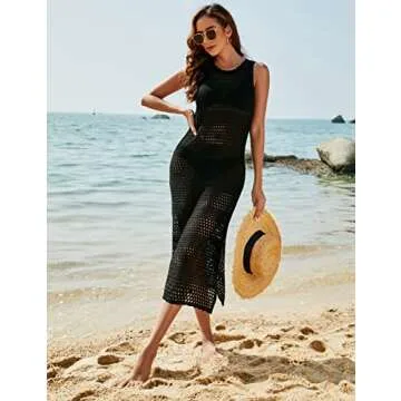 Chic Crochet Bathing Suit Cover Ups for Women